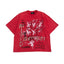 Mixed Emotions Red “Crimson” Tee