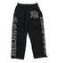 Mixed Emotion Rhinestone Nylon Pants Black