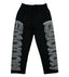 Mixed Emotions Midnight Rhinestone Sweatpants Black
