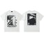 Enfants Riches Déprimés Vertical Lettering & Back Portrait T-Shirt - Cream