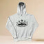 Corteiz 5-Star Devil's Island Heavyweight Hoodie grey