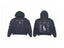 Enfants Riches Déprimés Front Box & Back Multi-Graphic Hoodie - Washed Black