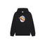 Drôle de Monsieur Black Ski Graphic Heavyweight Fleece-Lined Drawstring Hoodie