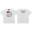 Enfants Riches Déprimés Graffiti Art & Red Back Branding T-Shirt - White