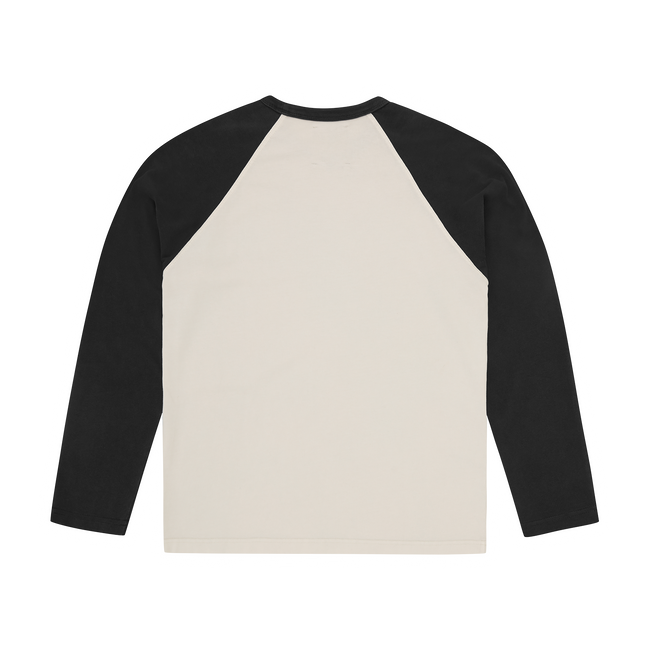 NUMBER 1 RAGLAN LS [BLACK] Main Image
