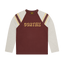 97 HEAVYWEIGHT RAGLAN LS [BURGUNDY]