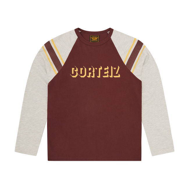 97 HEAVYWEIGHT RAGLAN LS [BURGUNDY] Hover Image