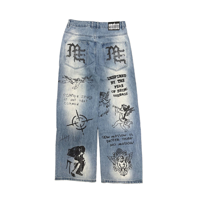 Mixed Emotions Blue “Canvas” Denim Main Image