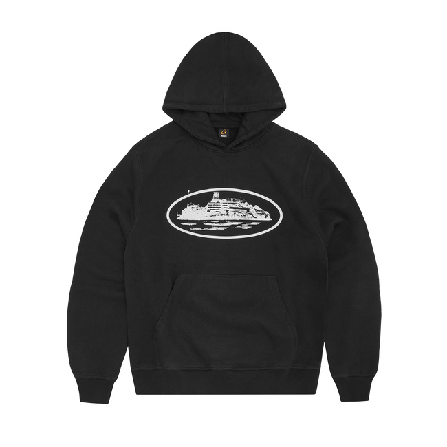 ALCATRAZ HOODIE [BLACK & WHITE] Hover Image