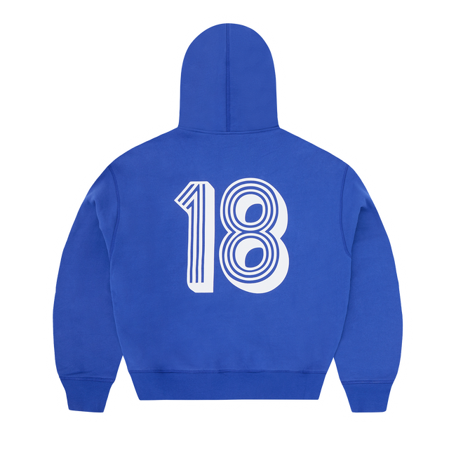 GHINI ZIP HOODIE [ROYAL BLUE] Main Image