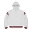 HMP STRIPE RIB HOODIE [LIGHT HEATHER]