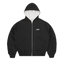 HMP THERMAL ZIP HOODIE [BLACK]