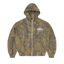 ISLAND PUFF PRINT ZIP HOODIE [FOREST CAMO]