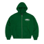 ISLAND PUFF PRINT ZIP HOODIE [GREEN]