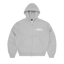ISLAND PUFF PRINT ZIP HOODIE [HEATHER GREY]