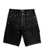 Mixed Emotions Worker Wax Shorts Black