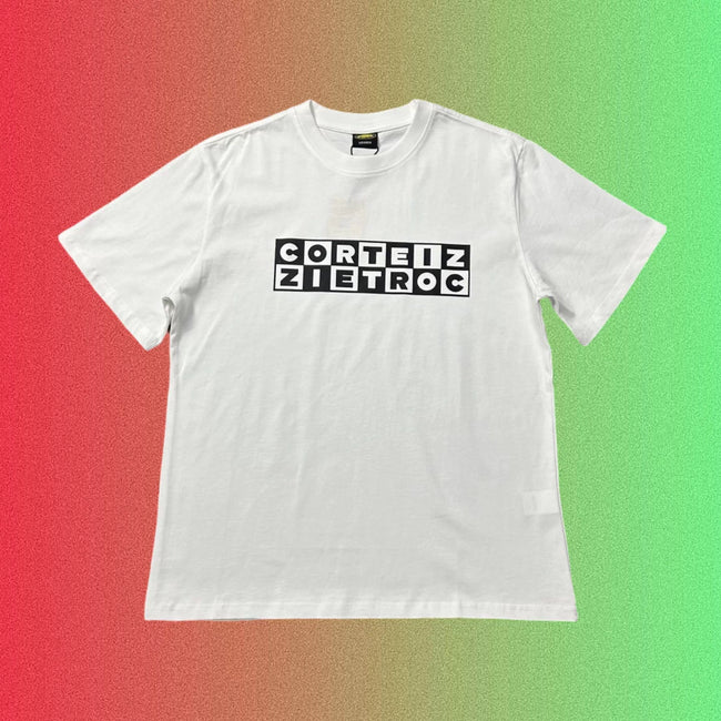 Corteiz Reversible Grid Logo Black T-Shirt Main Image