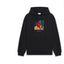 Drôle de Monsieur Black Still Life Fruit Oil Painting Graphic Print Heavyweight Drawstring Hoodie