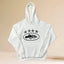 Corteiz White & Black 5-Star Alcatraz Island Logo Hoodie