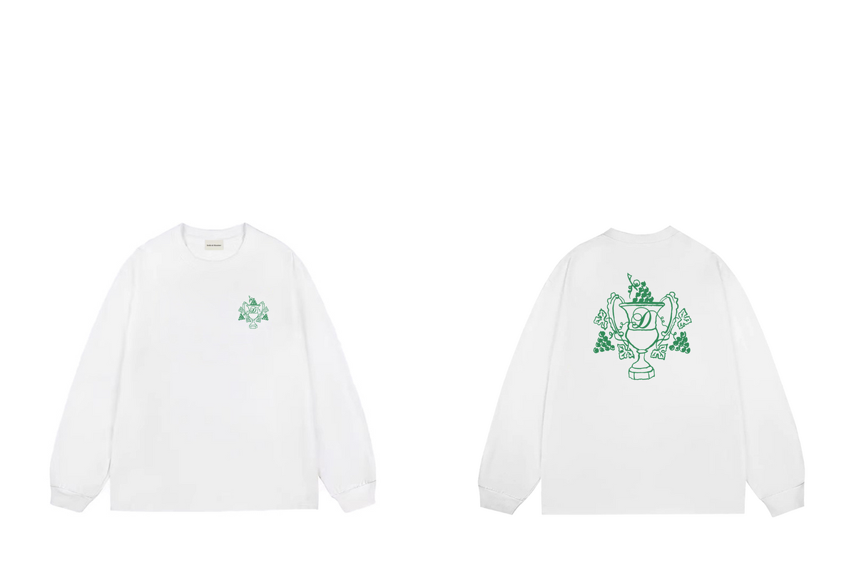 Drôle de Monsieur White Graphic Sweatshirt