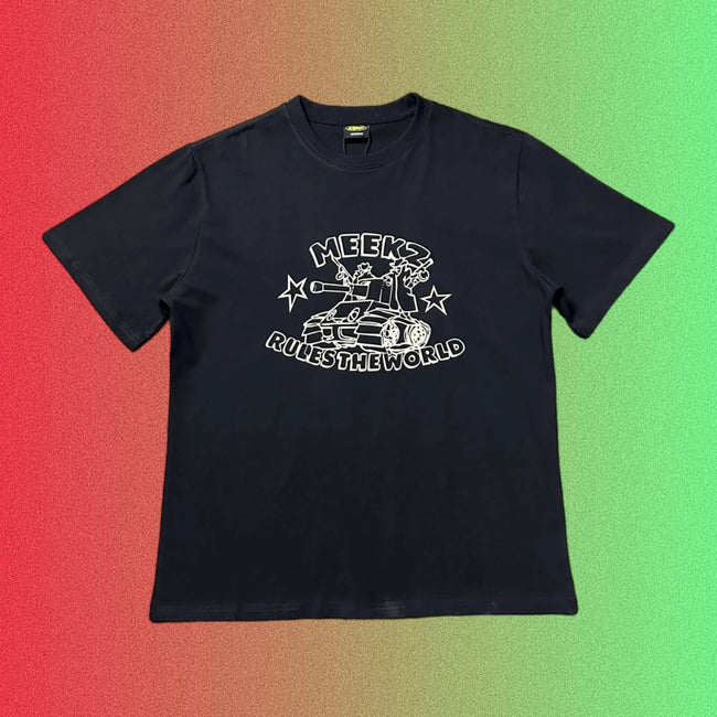 Corteiz Protect All The Leng Ones Graphic Black T-Shirt Hover Image