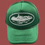Corteiz Bold White Oval Ship Logo Trucker Hat - Green