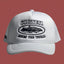 Corteiz Classic Oval Ship Logo Trucker Hat - White