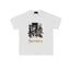 Enfants Riches Déprimés Photo Grid Collage & Brown Typography T-Shirt - White