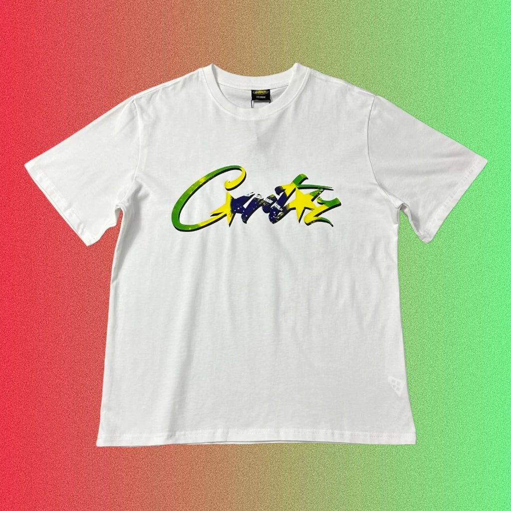 Corteiz Classic Logo Graphic Black T-Shirt