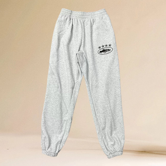 Corteiz Alcatraz Sweatpants - Grey Hover Image