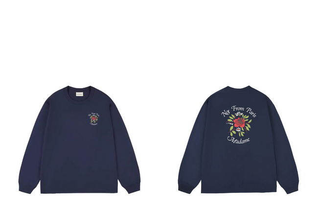 Drôle de Monsieur Floral Sweatshirt Hover Image