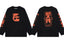 Enfants Riches Déprimés "ERD" Padlock Graphic Long-Sleeve - Black