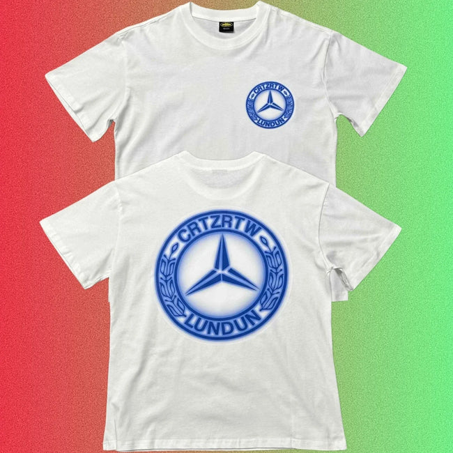 Corteiz "No Time 4 Luv" & Dynamite Bomb Graphic Black T-Shirt (Front & Back Print) Main Image