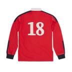 PANELLED RUGBY [RED]