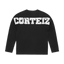 STAR RAGLAN WAFFLE THERMAL [BLACK]