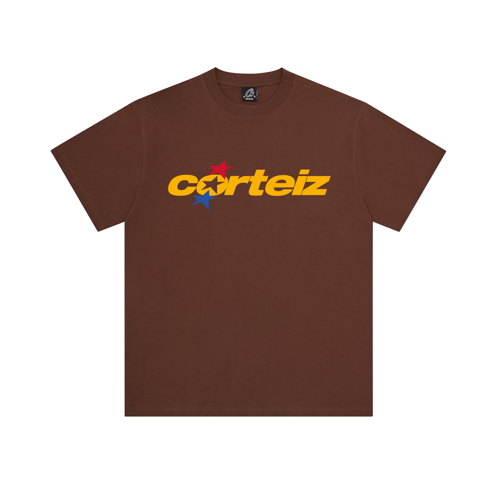 STARS TEE [BROWN]